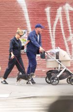 TAYLOR NEISEN and Liev Schreiber Out with Their Baby in New York 09/22/2023