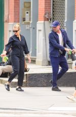 TAYLOR NEISEN and Liev Schreiber Out with Their Baby in New York 09/22/2023