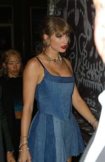 TAYLOR SWIFT Heading to a VMA Party at The Ned NoMad in New York 09/12/2023
