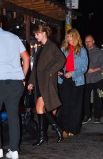 TAYLOR SWIFT Out for Dinner in New York 09/18/2023