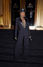 TEYANA TAYLOR Leaves PrettyLittleThing Event at Cipriani in New York 09/05/2023