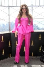  THALIA Lights Empire State Building in Celebration of Mexican Independence Day in New York 09/15/2023