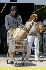 TIA BLANCO and Brody Jenner Shopping at Erewhon in Los Angeles 09/01/2023