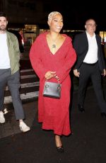 TIFFANY HADDISH Arrives at Tory Burch Fashion Show in New York 09/11/2023