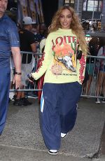 TINASHE Arrives at Good Morning America in New York 09/04/2023
