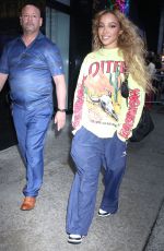 TINASHE Arrives at Good Morning America in New York 09/04/2023
