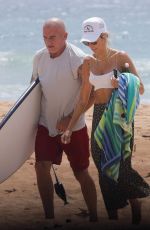 TISH CYRUS and Dominic Purcell on Their Honeymoon in Hawaii 09/04/2023