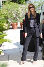 TONI GARRN Arrives at Venice Lido 08/31/2023