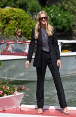 TONI GARRN Arrives at Venice Lido 08/31/2023