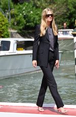 TONI GARRN Arrives at Venice Lido 08/31/2023