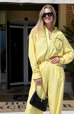 TONI GARRN at Hotel Excelsior in Venice 08/01/2023