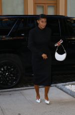 TRACEE ELLIS ROSS Arrives and Leaves Crosby Street Hotel in New York 09/20/2023