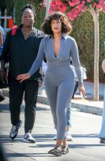 TRACEE ELLIS ROSS in a Grey Bodysuit After a Photoshoot 09/06/2023