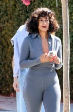 TRACEE ELLIS ROSS in a Grey Bodysuit After a Photoshoot 09/06/2023