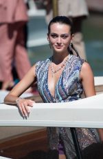 VALENTINA CORVINO Arrives at Excelsior Hotel in Venice 09/05/2023
