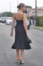 VALENTINA FERRAGNI Arrives at Gucci Show at Milan Fashion Week 09/22/2023
