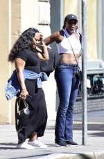 VENUS WILLIAMS and ISHA PRICE Out in New York 08/31/2023