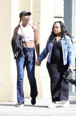 VENUS WILLIAMS and ISHA PRICE Out in New York 08/31/2023