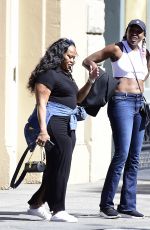 VENUS WILLIAMS and ISHA PRICE Out in New York 08/31/2023