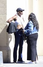 VENUS WILLIAMS and ISHA PRICE Out in New York 08/31/2023