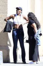 VENUS WILLIAMS and ISHA PRICE Out in New York 08/31/2023