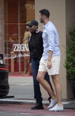 VENUS WILLIAMS and Jannik Freese Out in New York 09/10/2023
