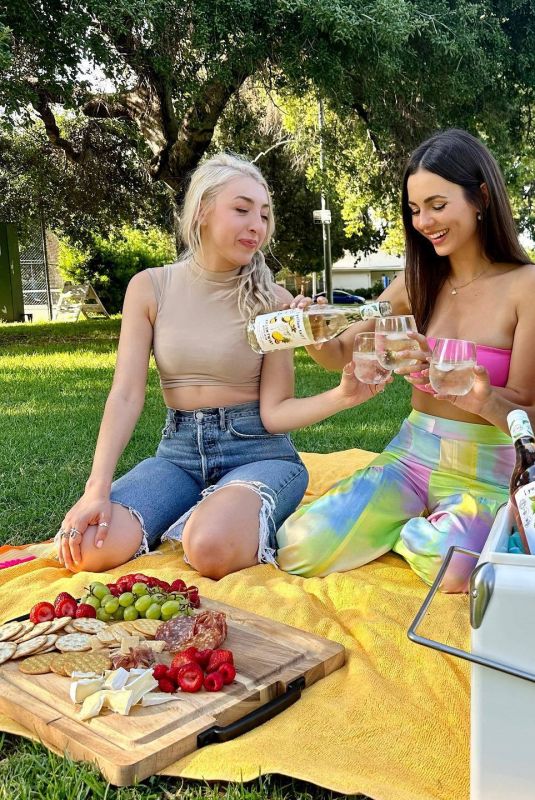 VICTORIA JUSTICE - Yellow Tail Wine Promos, September 2023