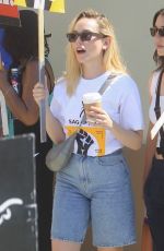 VICTORIA PEDRETTI at SAG Strike at Paramount Studios in Hollywood 09/08/2023