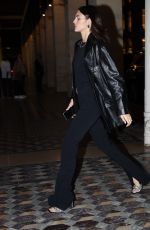 VITTORIA CERETTI Arrives at Leonardo DiCaprio