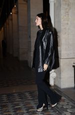 VITTORIA CERETTI Arrives at Leonardo DiCaprio