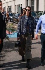 VITTORIA CERETTI Out at Milan Fashion Week 09/23/2023