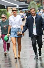 VOGUE WILLIAMS and Spencer Matthews Out in London 08/31/2023