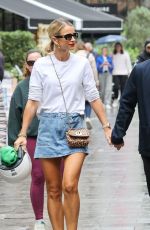 VOGUE WILLIAMS and Spencer Matthews Out in London 08/31/2023