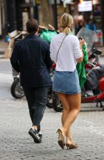 VOGUE WILLIAMS and Spencer Matthews Out in London 08/31/2023