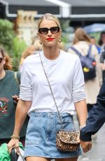VOGUE WILLIAMS and Spencer Matthews Out in London 08/31/2023
