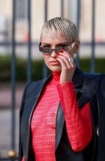 WALLIS DAY Arrives at Givenchy Fashion Show in Paris 09/28/2023