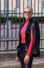 WALLIS DAY Arrives at Givenchy Fashion Show in Paris 09/28/2023