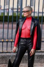 WALLIS DAY Arrives at Givenchy Fashion Show in Paris 09/28/2023