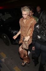 WALLIS DAY Out for Dinner at Costes Restaurant in Paris 09/26/2023