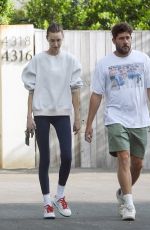 WHITNEY PORT and Tim Rosenman Out in Los Angeles 09/01/2023