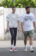 WHITNEY PORT and Tim Rosenman Out in Los Angeles 09/01/2023