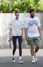 WHITNEY PORT and Tim Rosenman Out in Los Angeles 09/01/2023