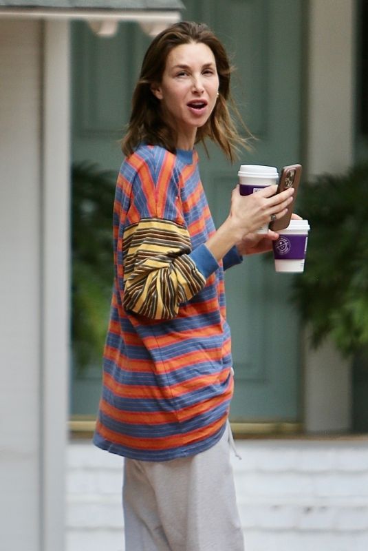 WHITNEY PORT Out for Coffee in Studio City 09/03/2023