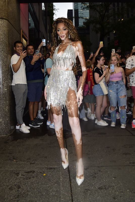 WINNIE HARLOW Arrives at NBC Studios in New York 09/08/2023
