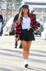 XOCHITL GOMEZ Arrives at Dancing with the Stars Rehearsals in Los Angeles 09/27/2023