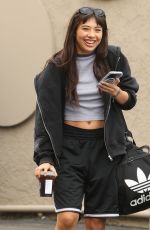 XOCHITL GOMEZ Arrives at Dancing with the Stars Studio in Los Angeles 09/16/2023