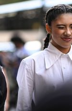XOCHITL GOMEZ at Willy Chavarria Show at New York Fashion Week 09/13/2023