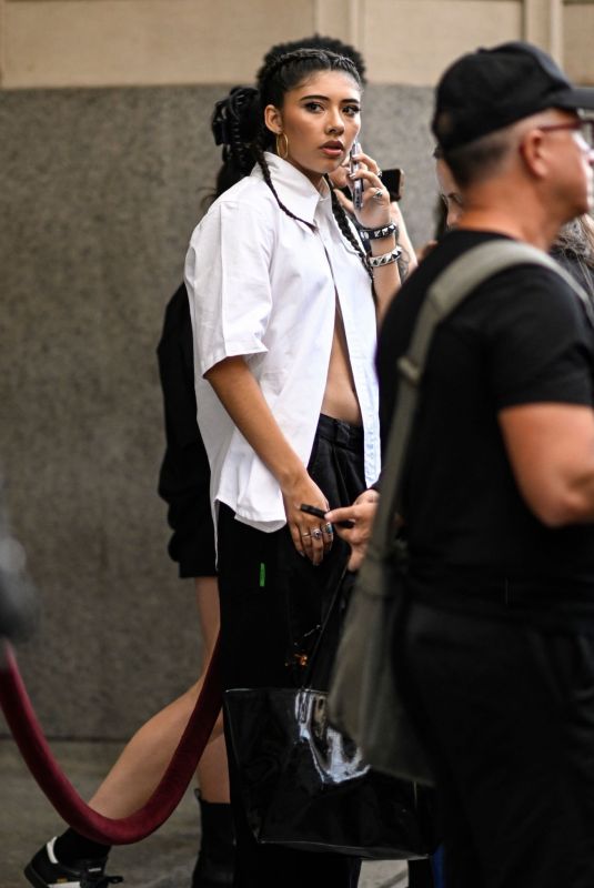 XOCHITL GOMEZ at Willy Chavarria Show at New York Fashion Week 09/13/2023