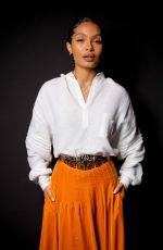 YARA SHAHIDI at Dior Fashion Show at Paris Fashion Week 09/26/2023