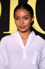YARA SHAHIDI at Dior Fashion Show at Paris Fashion Week 09/26/2023